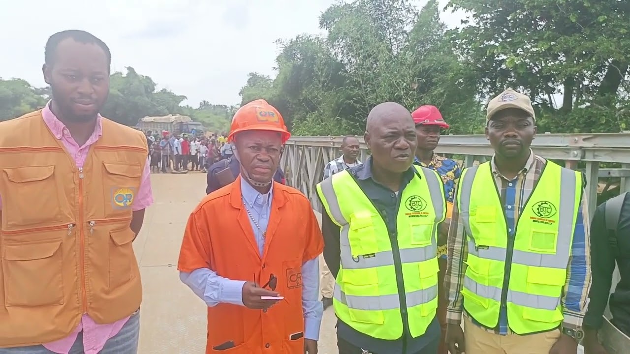 La situation sur le pont Lokenye reliant Lodja- Dibele. Merci de suivre cette élément.