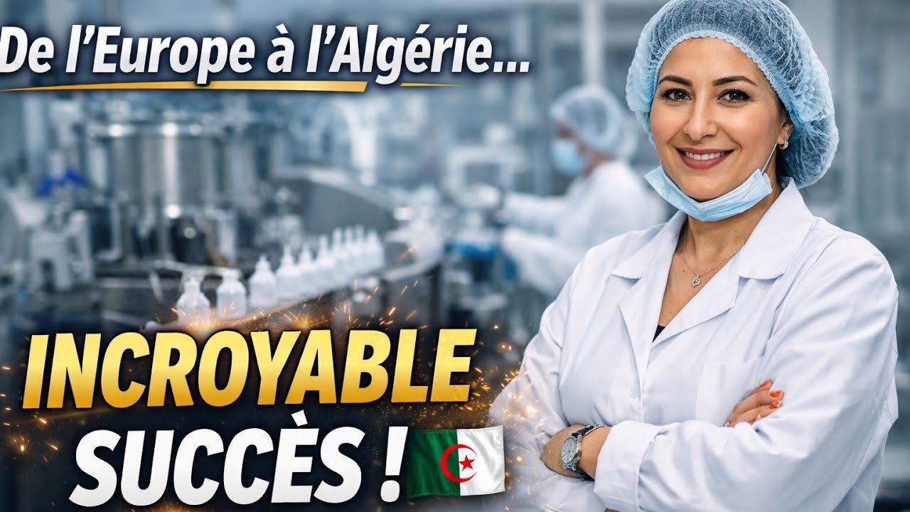 Une femme algérienne transforme son expérience européenne en réussite industrielle