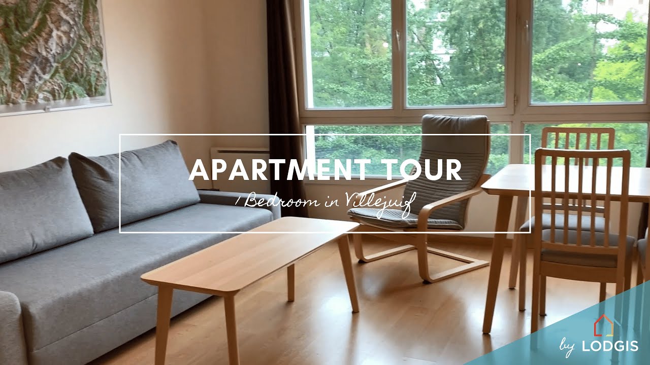 Apartment Tour // Furnished  42m2 in Paris – Ref : 2V120842