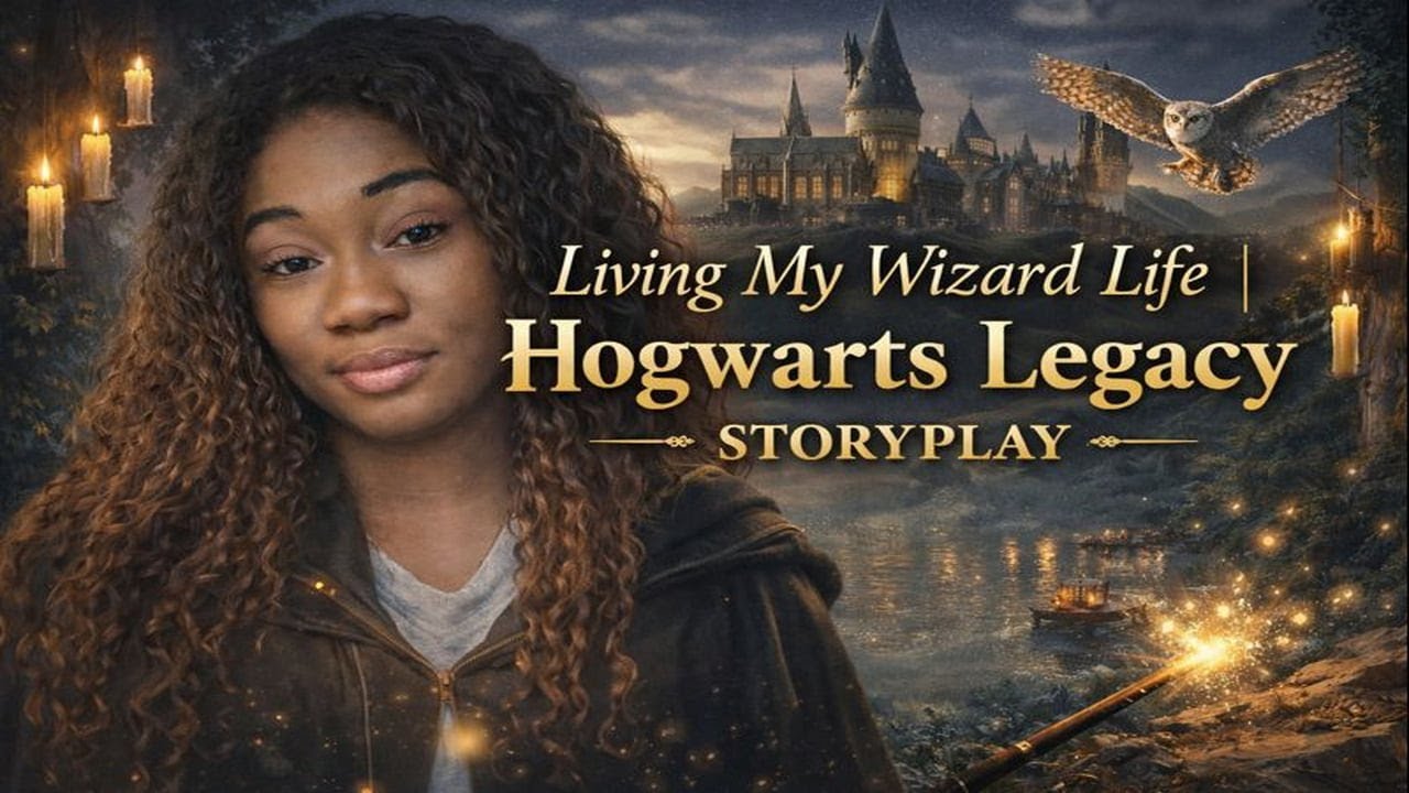 |FULL PART 1|🧹First Day at Hogwarts | Hogwarts Legacy Story Play 🤍 Comfort Full Stream 🤍