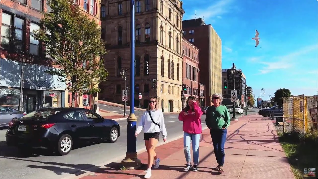 🔴 Saint John Live  - Harbour Passage Trail Walk to Saint John NB Downtown