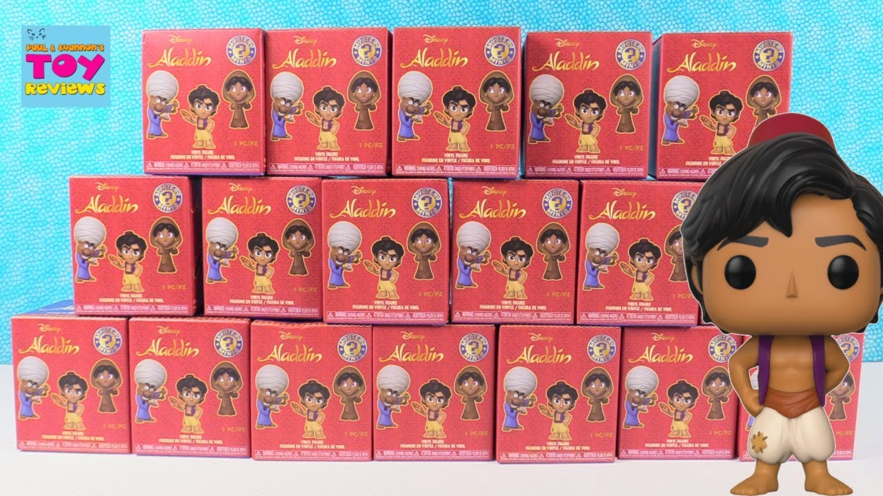 Aladdin Disney Funko Mystery Minis Blind Box Figures Opening | PSToyReviews