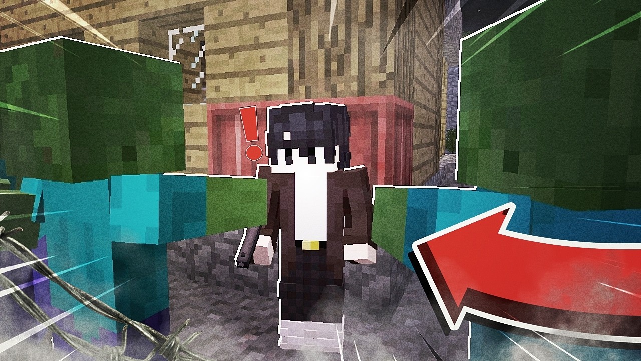 ZOMBILAR QISHLOQI 1 QISIM | UZBEKCHA MINECRAFT