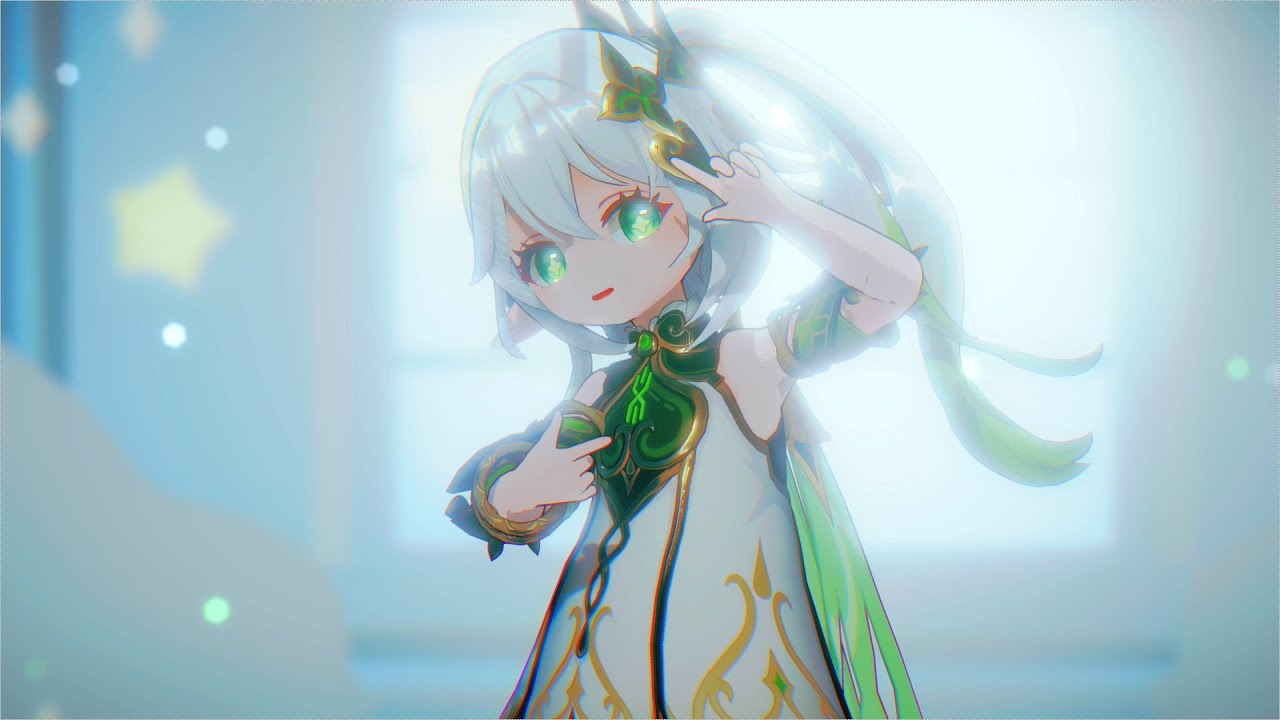 原神MMDナヒーダ×ラビットホール【4K/60fps】