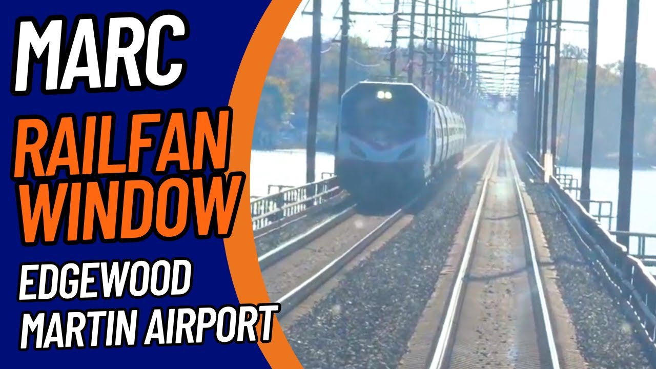 MARC Cab Ride RFW - Edgewood to Martin State Airport | Northeast Corridor