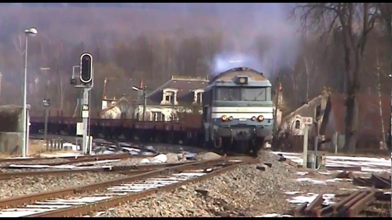 Locomotives A1A A1A 68081, 68507 et 68539.