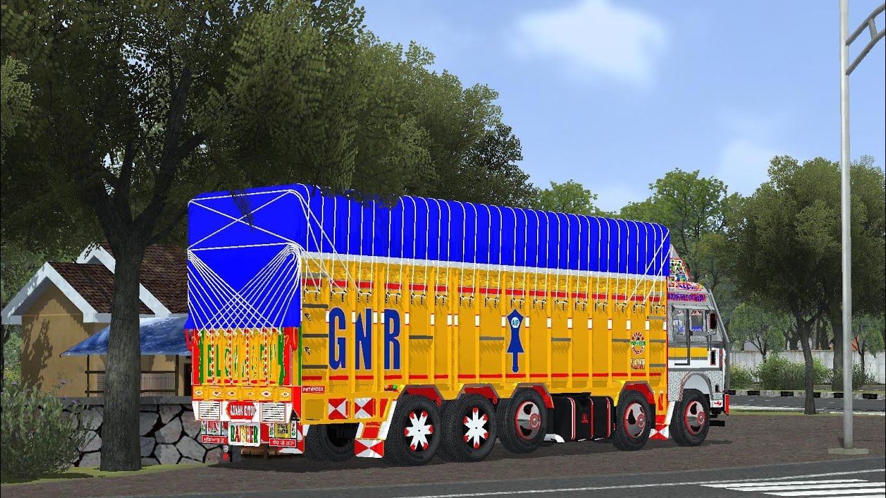 TATA 4225C TRUCK MOD DRIVER || GAMING ADDDA || BUS SIMULATOR INDONESIA ||