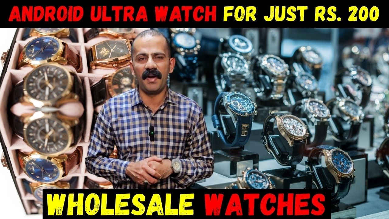 Watches Wholesale Market😮Latest Imported Watches Trending Design⌚