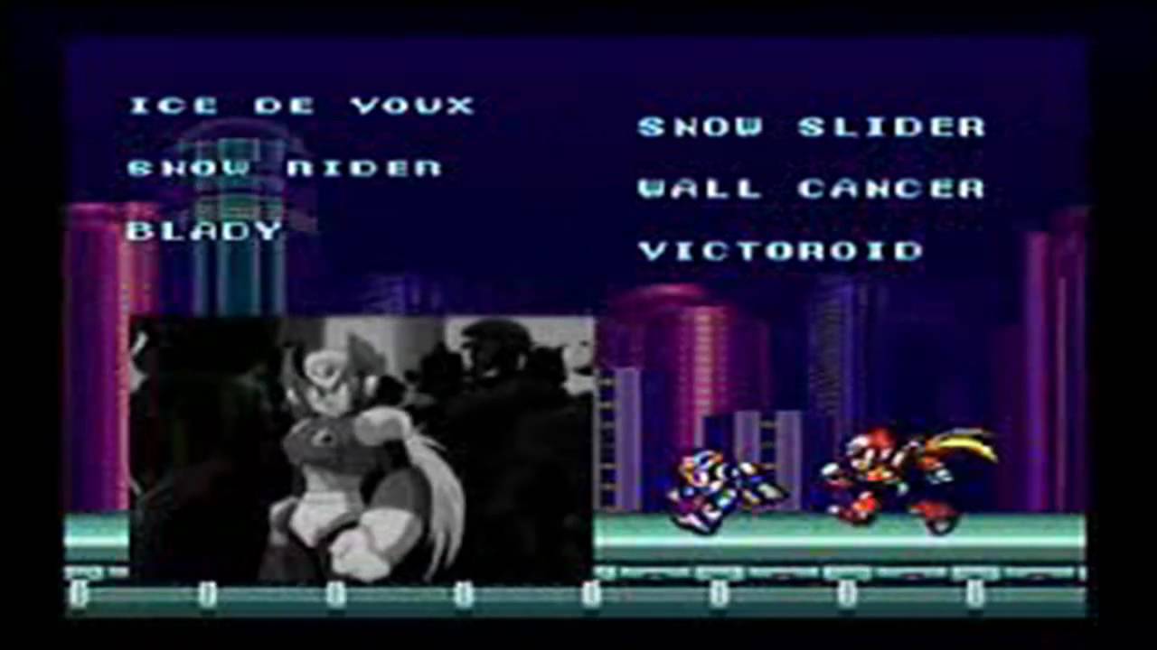 Mega Man X3: Endings - SNES and Playstation versions