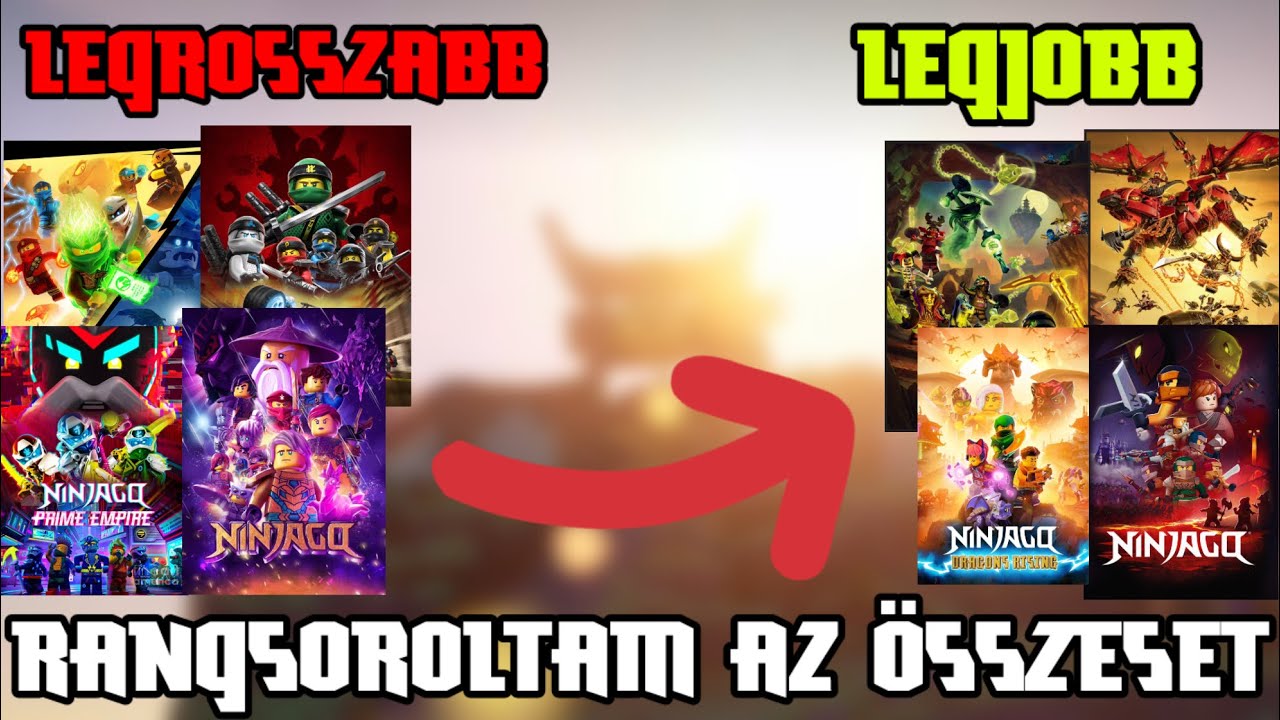 RANGSOROLTAM A NINJAGO ÉVADAIT - 2024