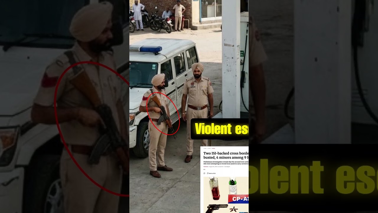 Two ISI-backed cross-border terror modules, apprehending nine suspects, including four minors #news