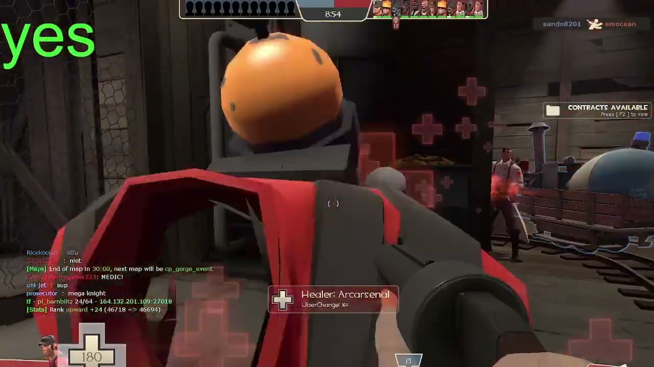 playing tf2!(with my voise!)