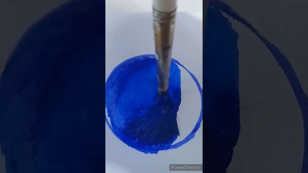 Blue💙 #shorts #youtubeshorts #circle #blue #colors #colormixing #art #artwork #satisfying #relaxing