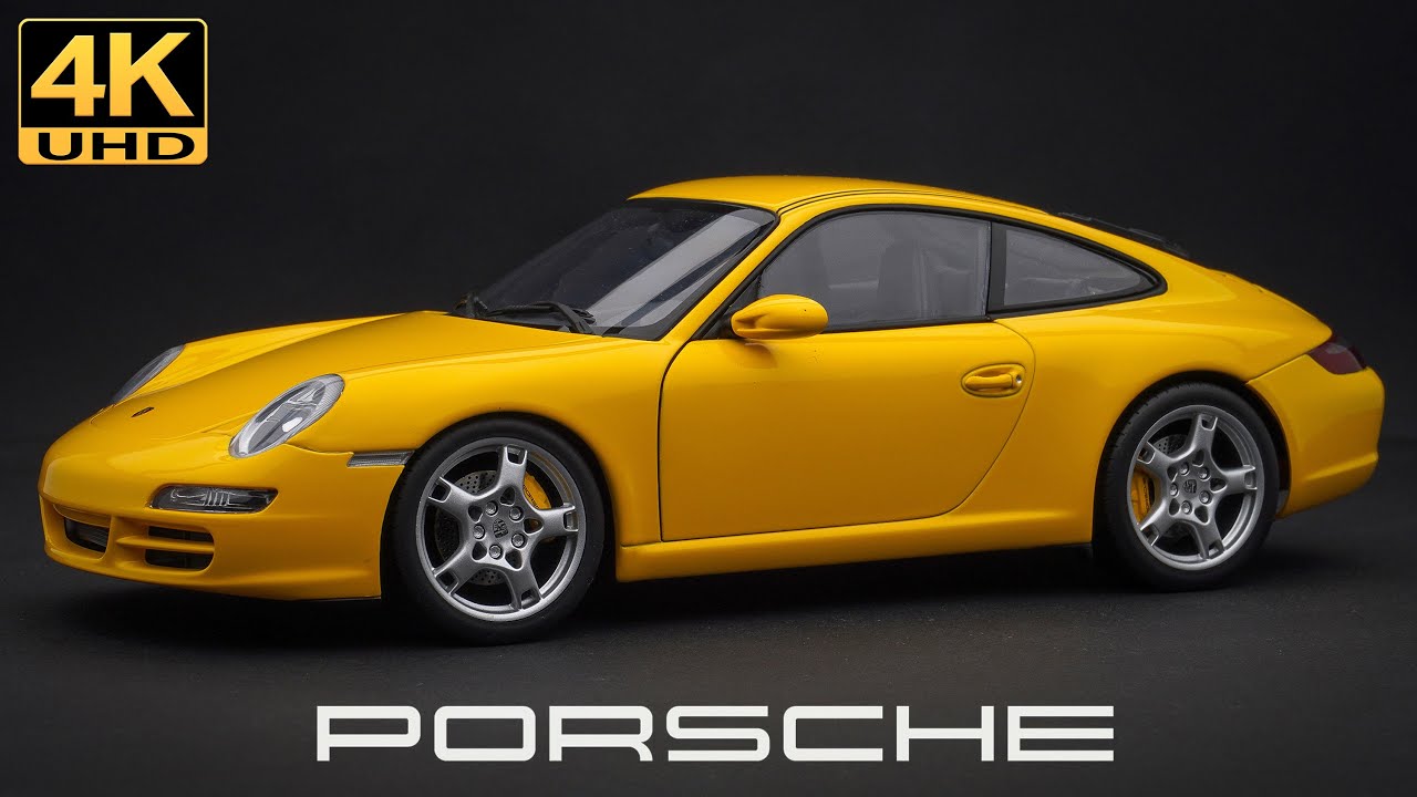 Porsche 911 Carrera S, 4K UHD - 1/18 AUTOart