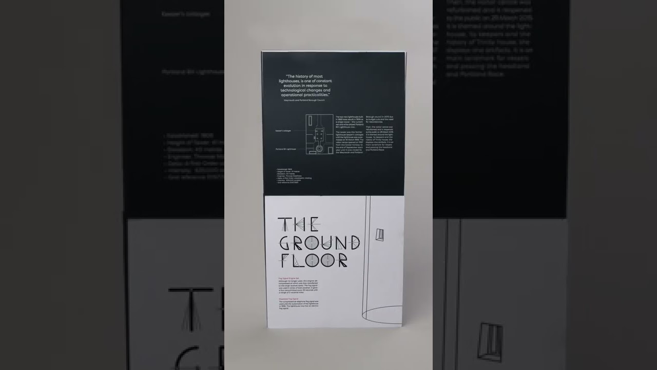 ISTD   Portland Bill Lighthouse Vertical Stop motion