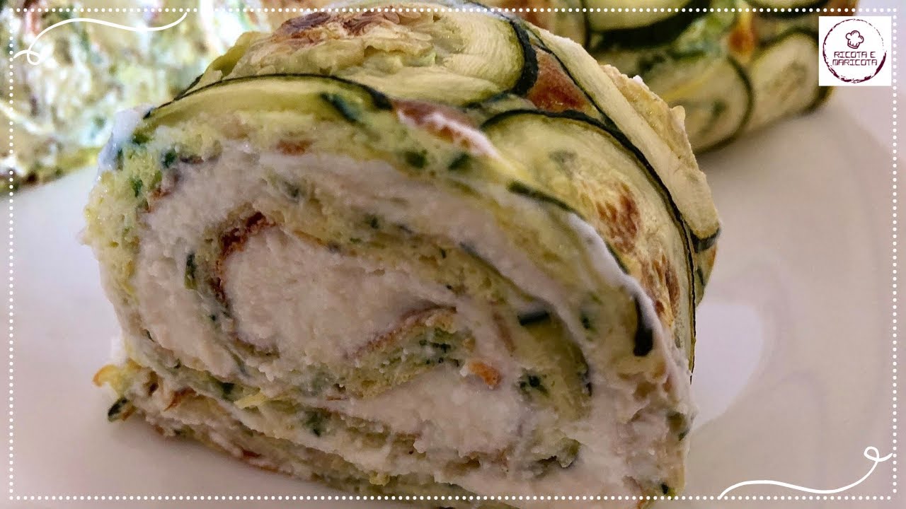 Rocambole de abobrinha | Receita rápida e fácil de fazer