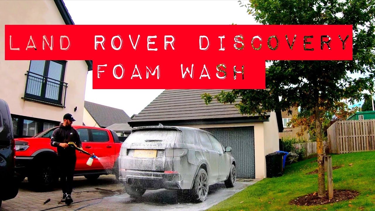 Land Rover Discovery Foam Wash Exterior & Interior car detail