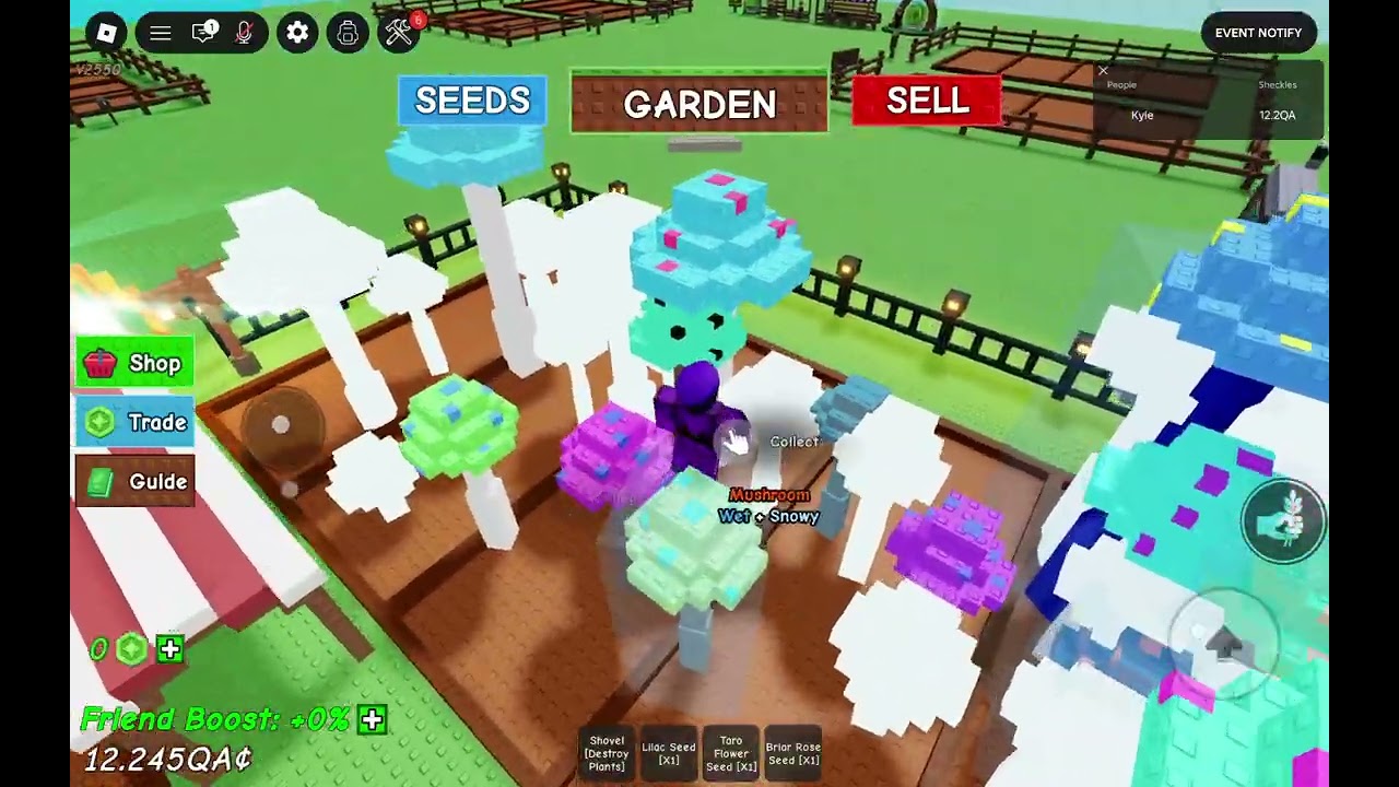 4 grow a garden different event seeds [R.I.P grow a garden]