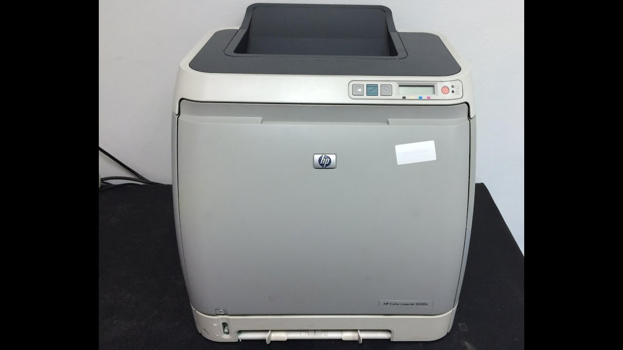 How to replace Fuser Assembly: HP Color LaserJet 2600n printer