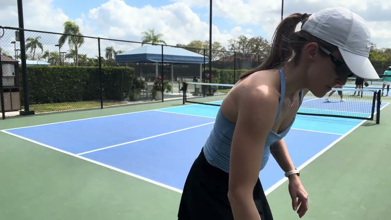 Singles Women’s Pickleball Game Kris vs Kelly February 27, 2026