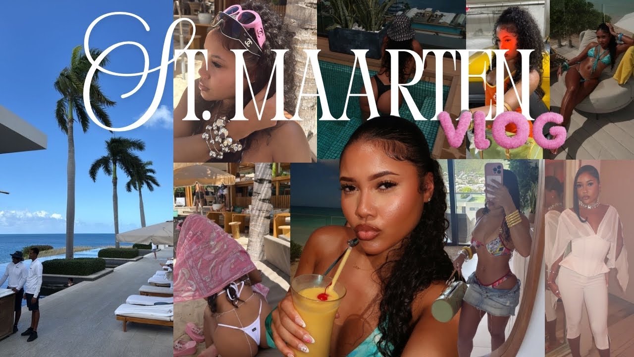 St.Maarten Vlog 🫧🌸🏝️