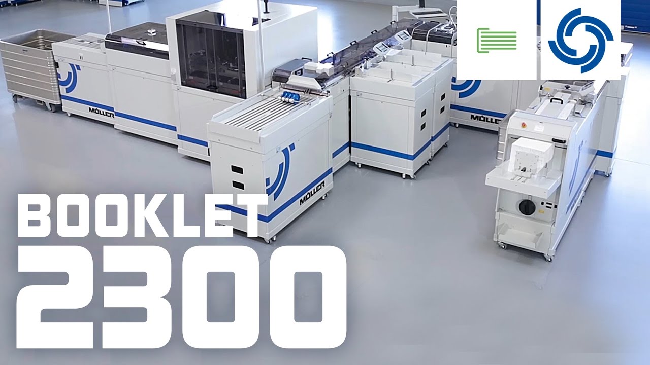 Müller Booklet 2300. Checkbook and Voucher Binding System