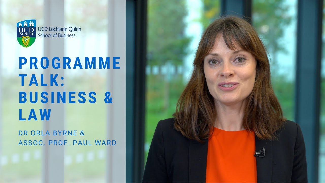 Business and Law at UCD