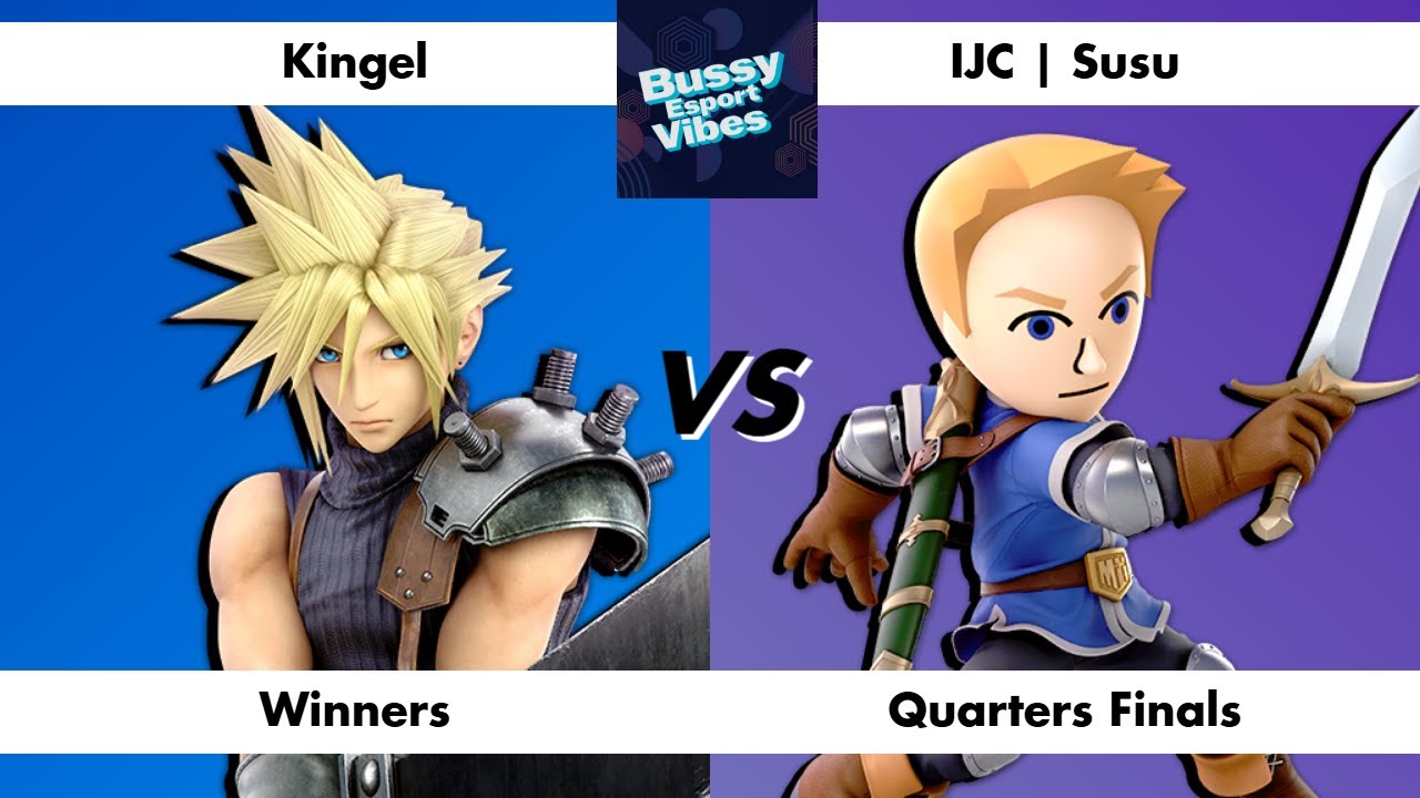 Kingel (Cloud) VS IJC | Susu (Mii SwordFighter) Winner Quarter Finals, Bussy Esport Vibes 2025