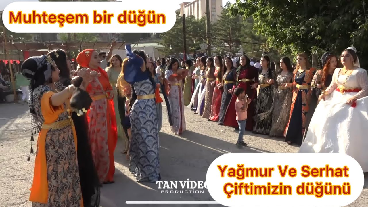 Hakkari Merkez Bılecani Aşireti Tan Ailesi Serhat Ve Yagmur Çiftimizin Dügünü