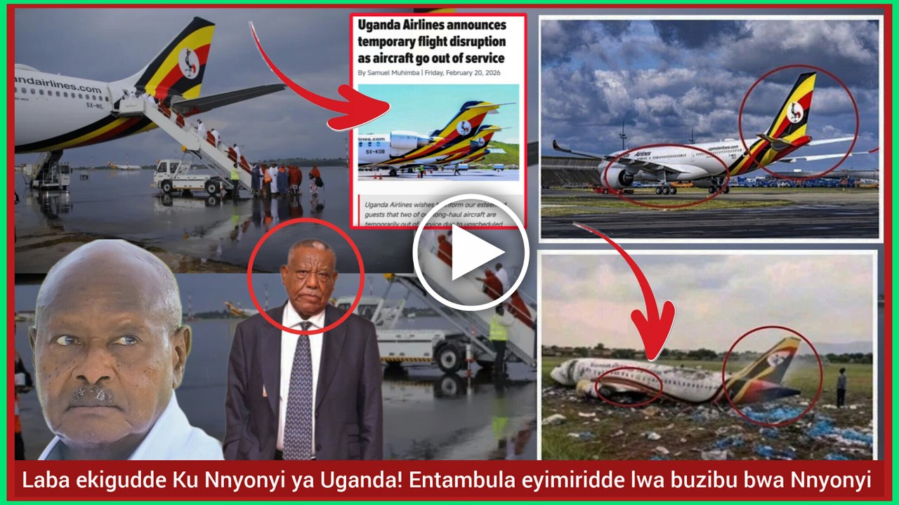 Agatalinda! Bitiisa Laba ekigudde ku Nnyonyi ya Uganda Airline, Entambula eyimiridde ebizibu bizeemu