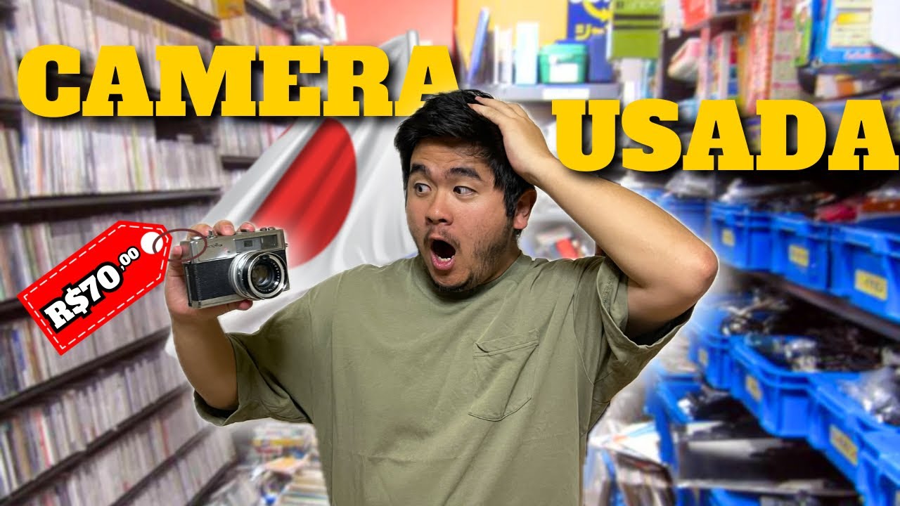 COMPREI UMA CAMERA USADA NA LOJA DE USADOS