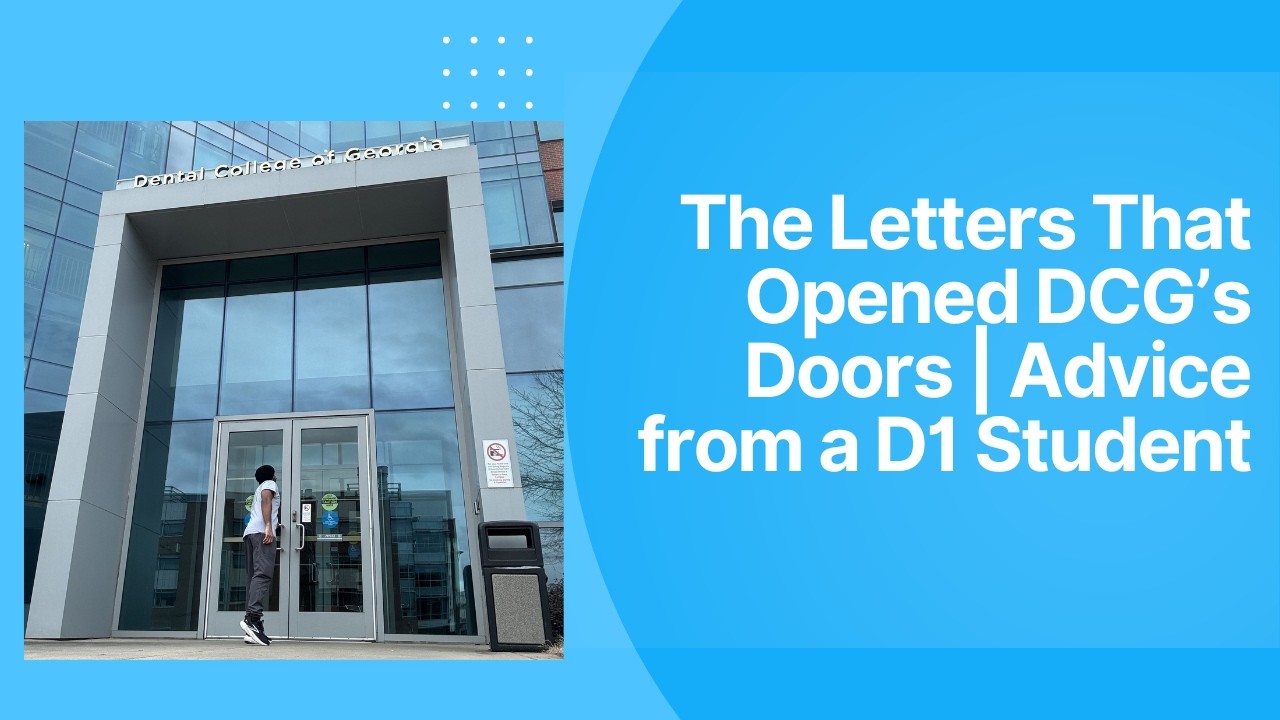The Letters That Opened DCG’s Doors | Advice from a D1 Student