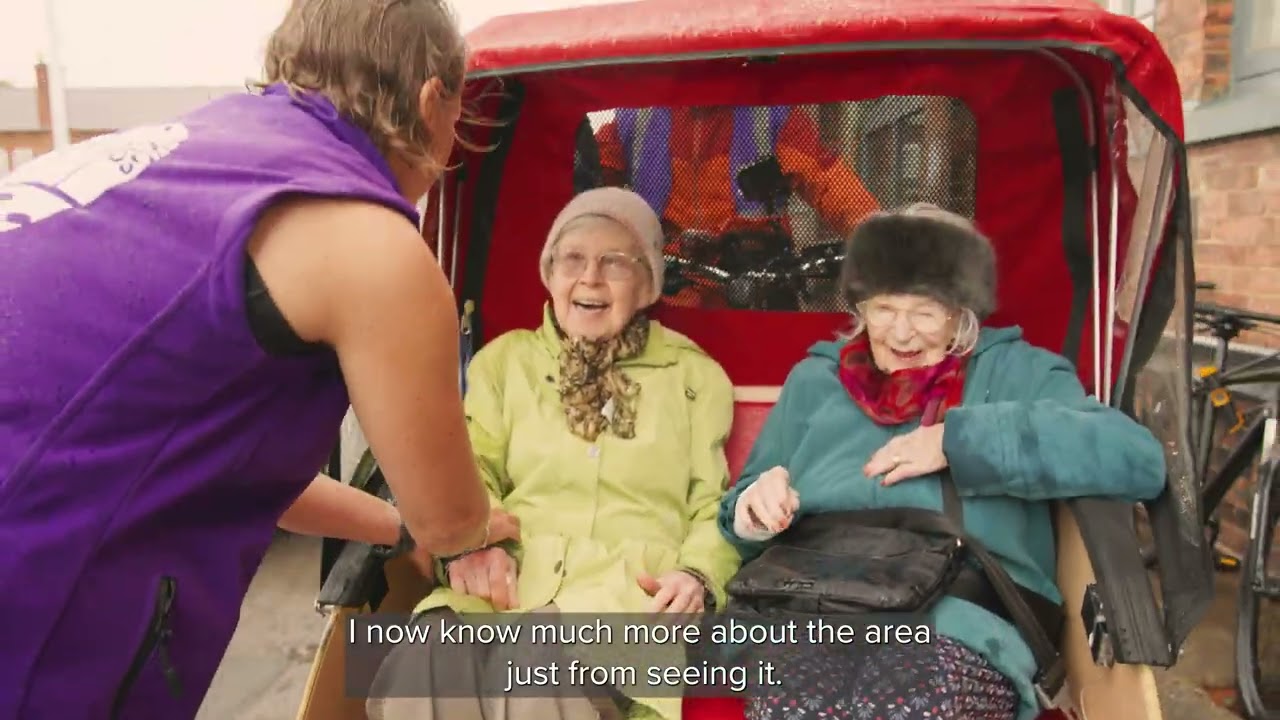 Cycling Without Age - Peggy and Joyce