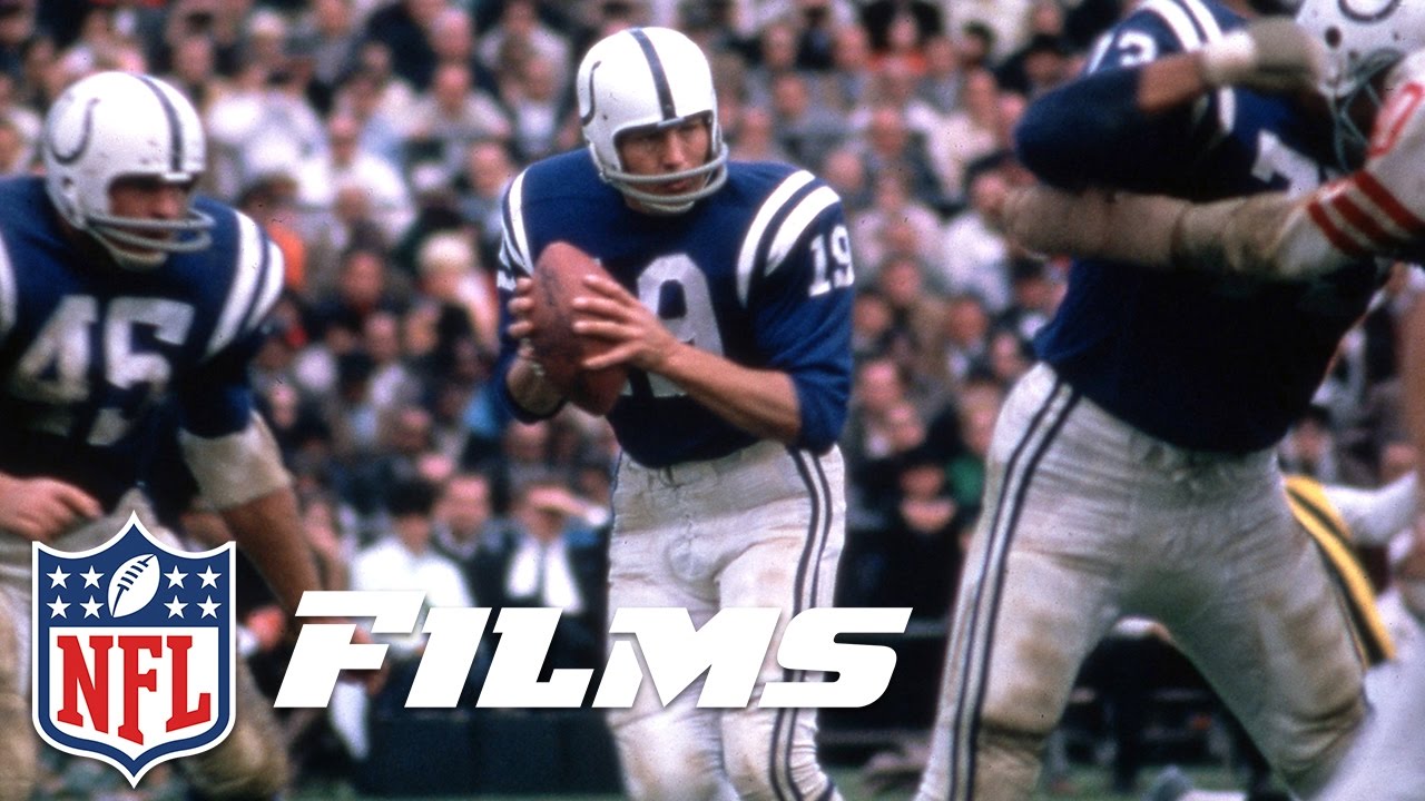 #5 Johnny Unitas | NFL Films | Top 10 Clutch Quarterbacks of All Time