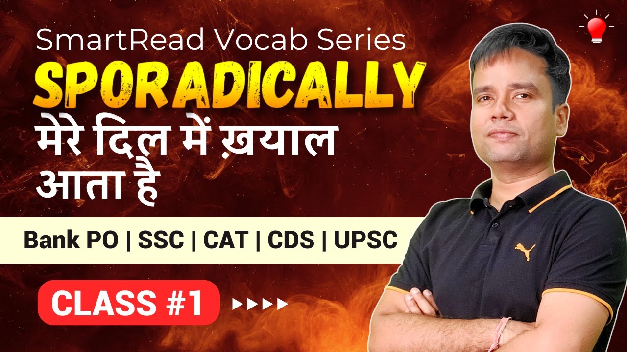 SmartRead Course Vocab Class 1 | Enhance Your Vocab, Reading Comprehension & Critical Reasoning