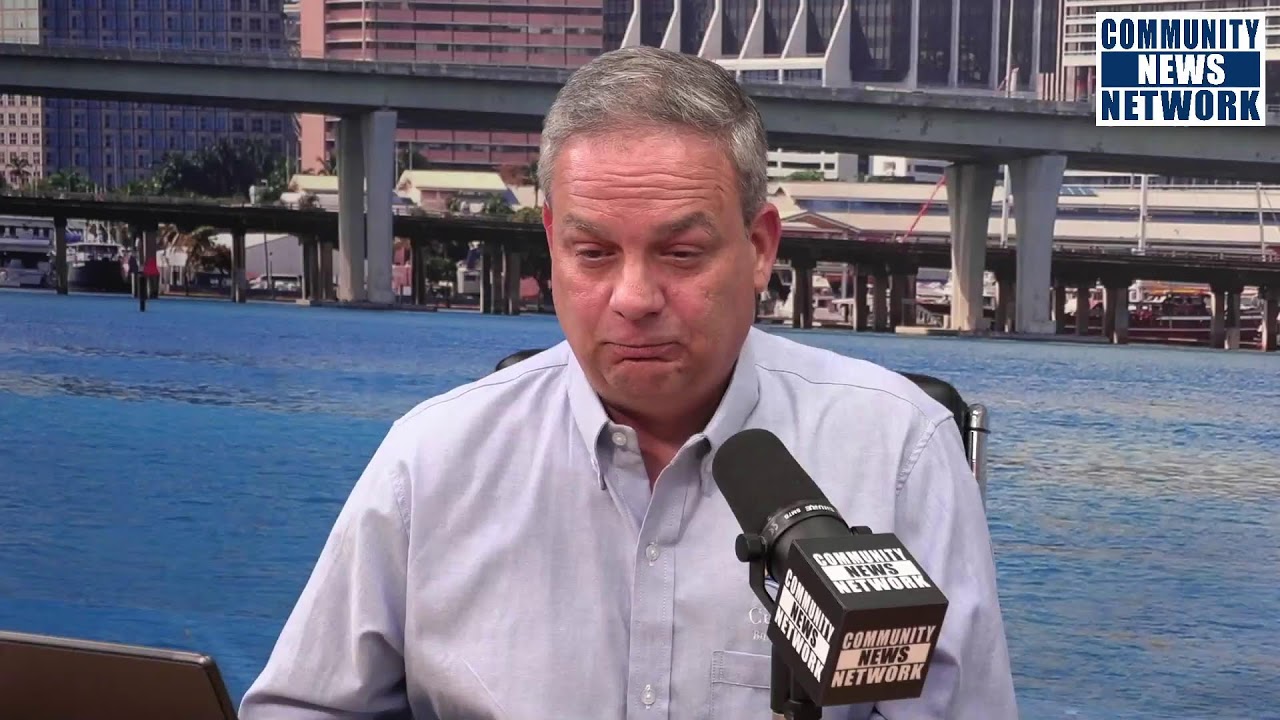 Michael Miller speaks with Ernie Gomez, President of Cutler Bay Business Assoc.
