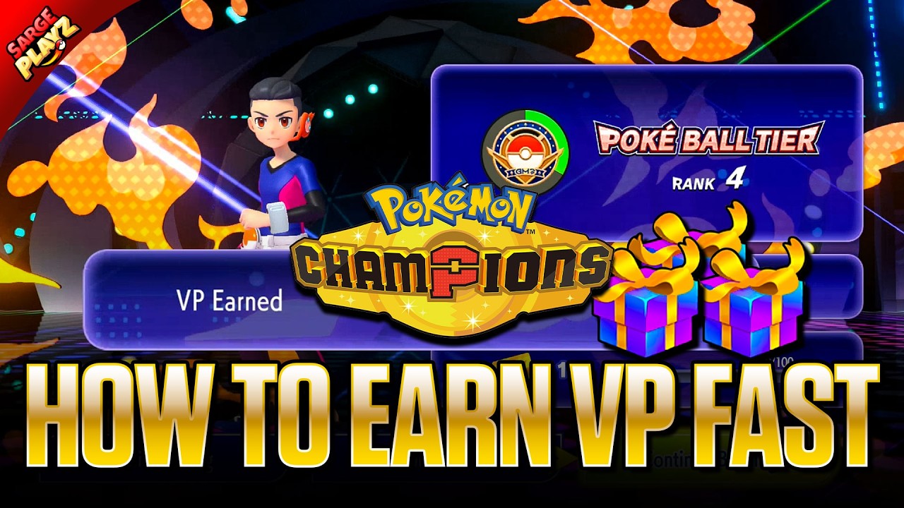 Как получить максимальное количество VP на ранних этапах игры Pokemon Champions
