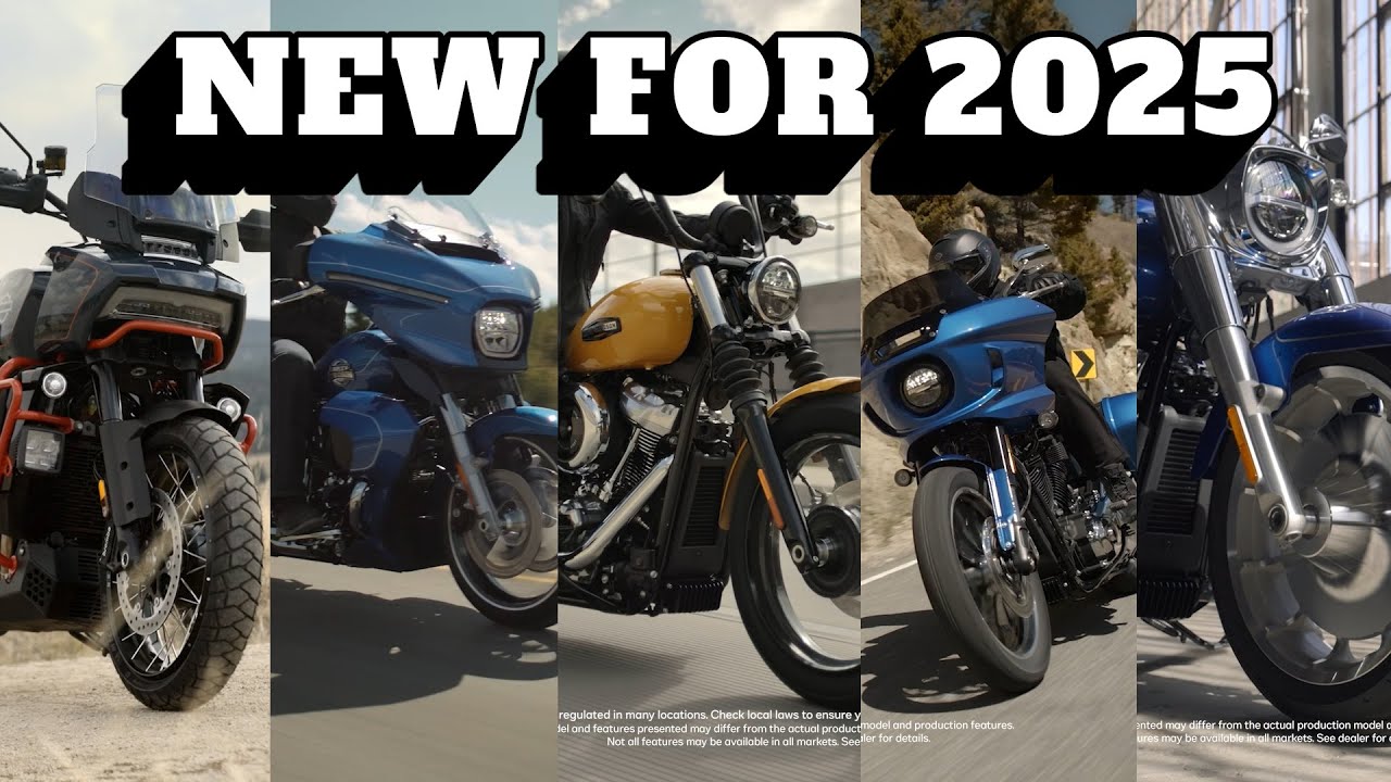 NEW 2025 Harley Davidson Models!