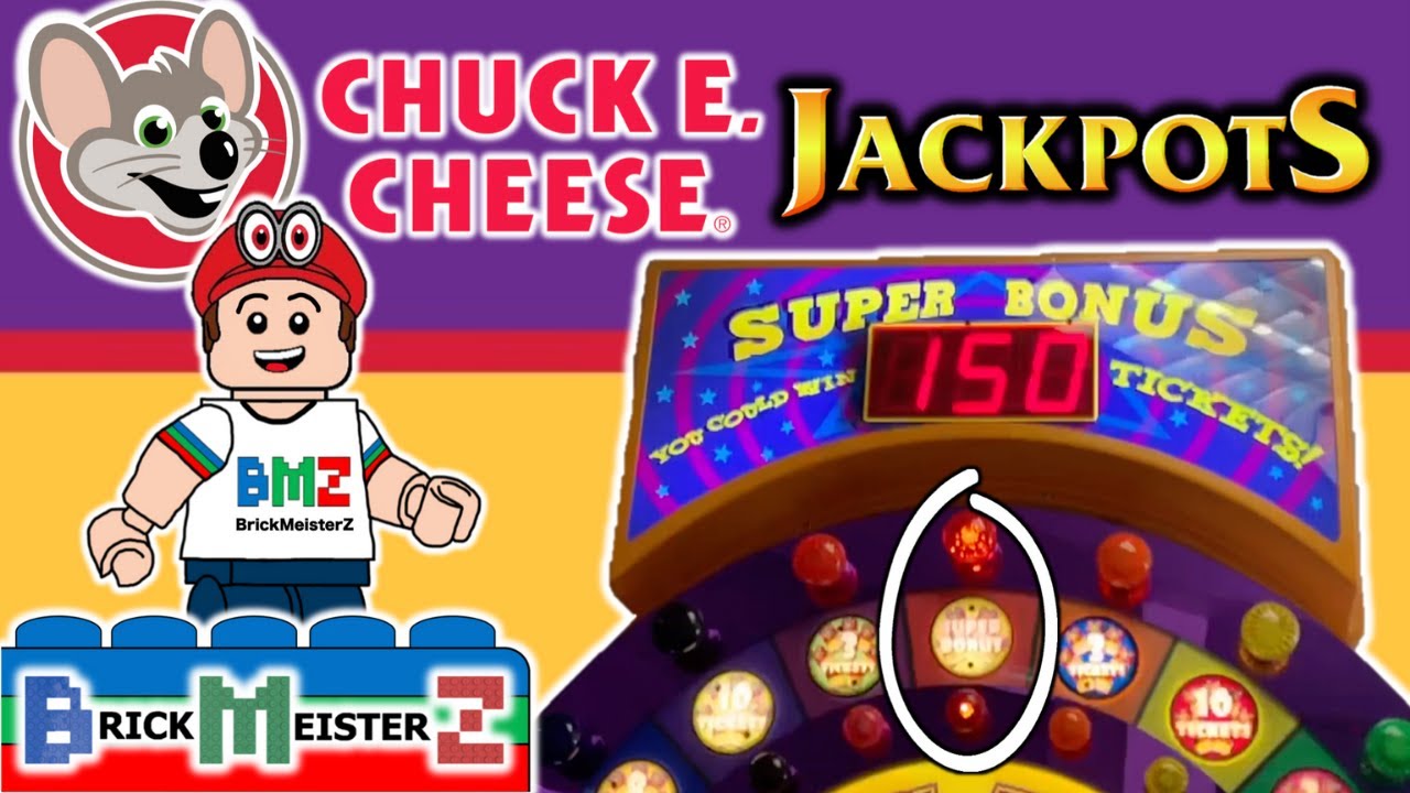 Winning Arcade Jackpots at Chuck E Cheese!