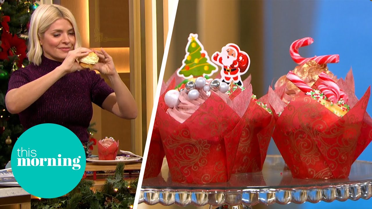 James Martin's Christmas Cupcakes | This Morning