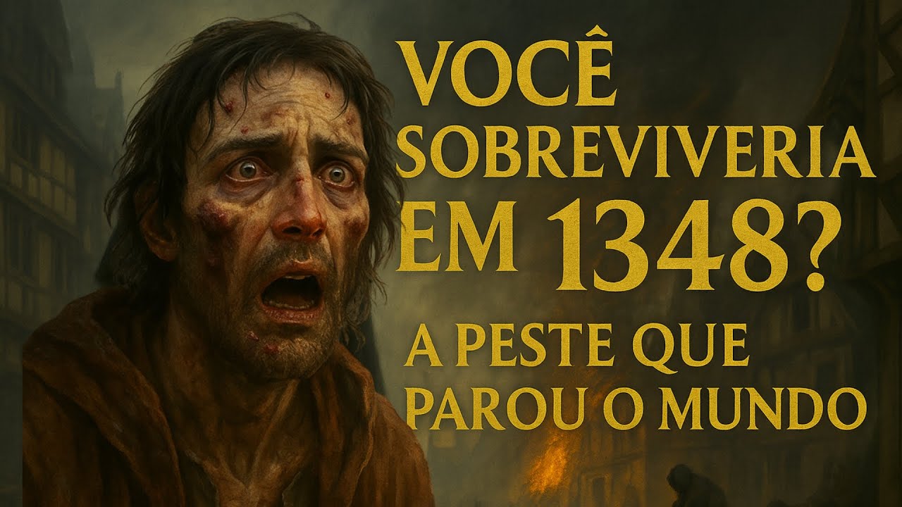 ASSIM ERA A VIDA EM 1348: A PESTE NEGRA QUE QUASE ACABOU COM A HUMANIDADE!