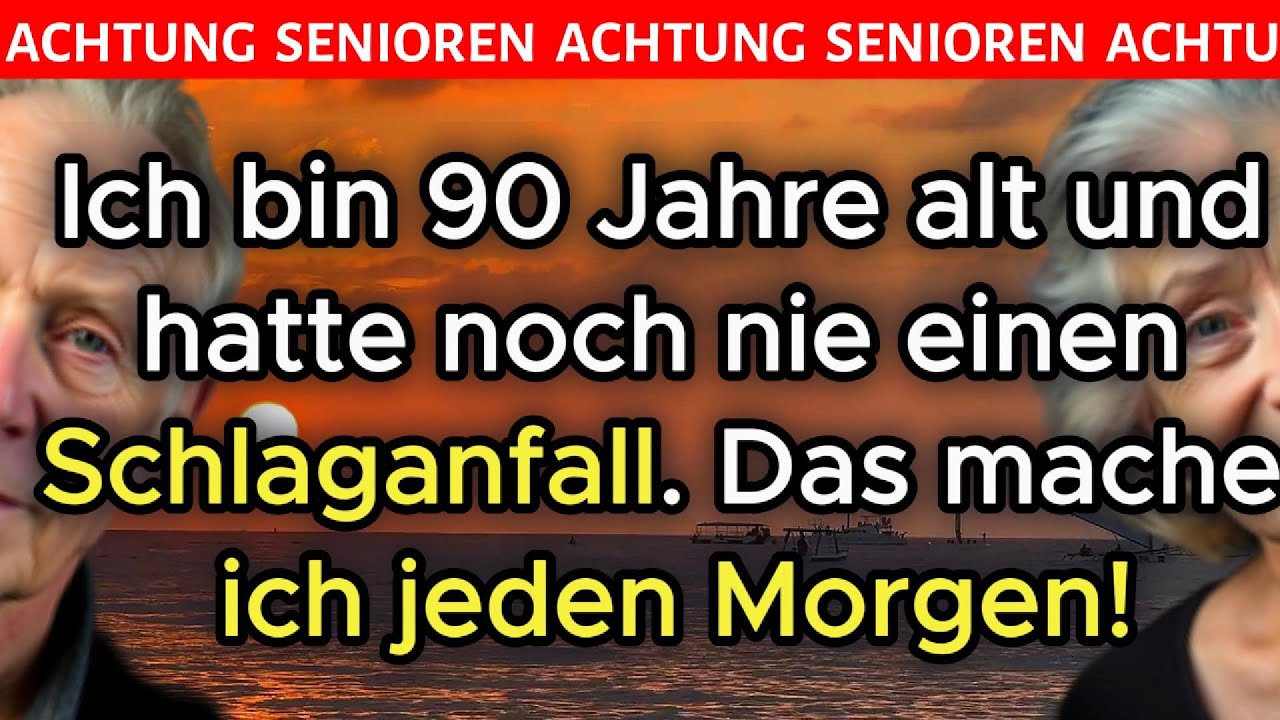 ❗6 MORGENGEWOHNHEITEN, die Sie vor einem SCHLAGANFALL retten können | NEUROLOGEN-SECRETES