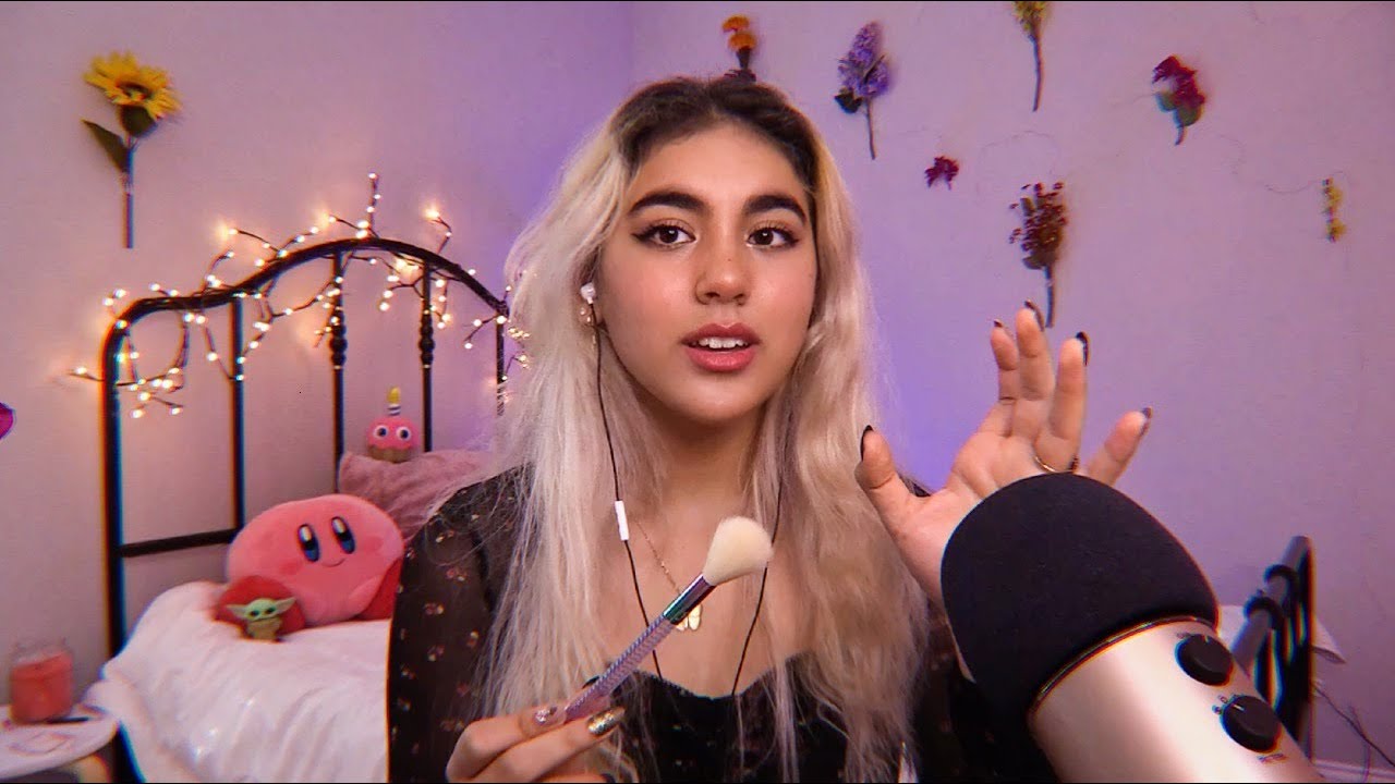 Attempting ASMR with Sweet Ear Whispering and Soft Touches