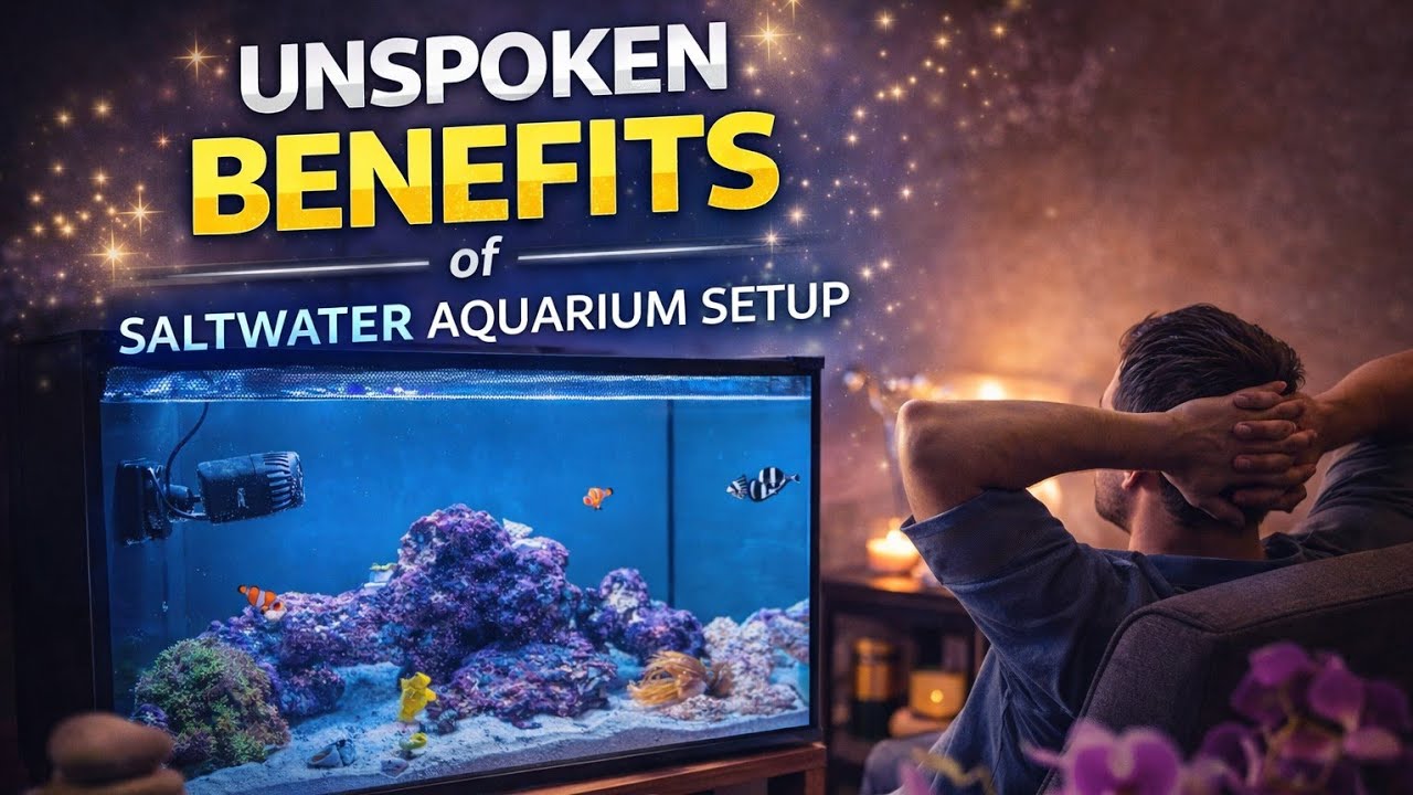 Unspoken Benefits of Saltwater Aquarium Setup #fishkeeping #saltwateraquarium