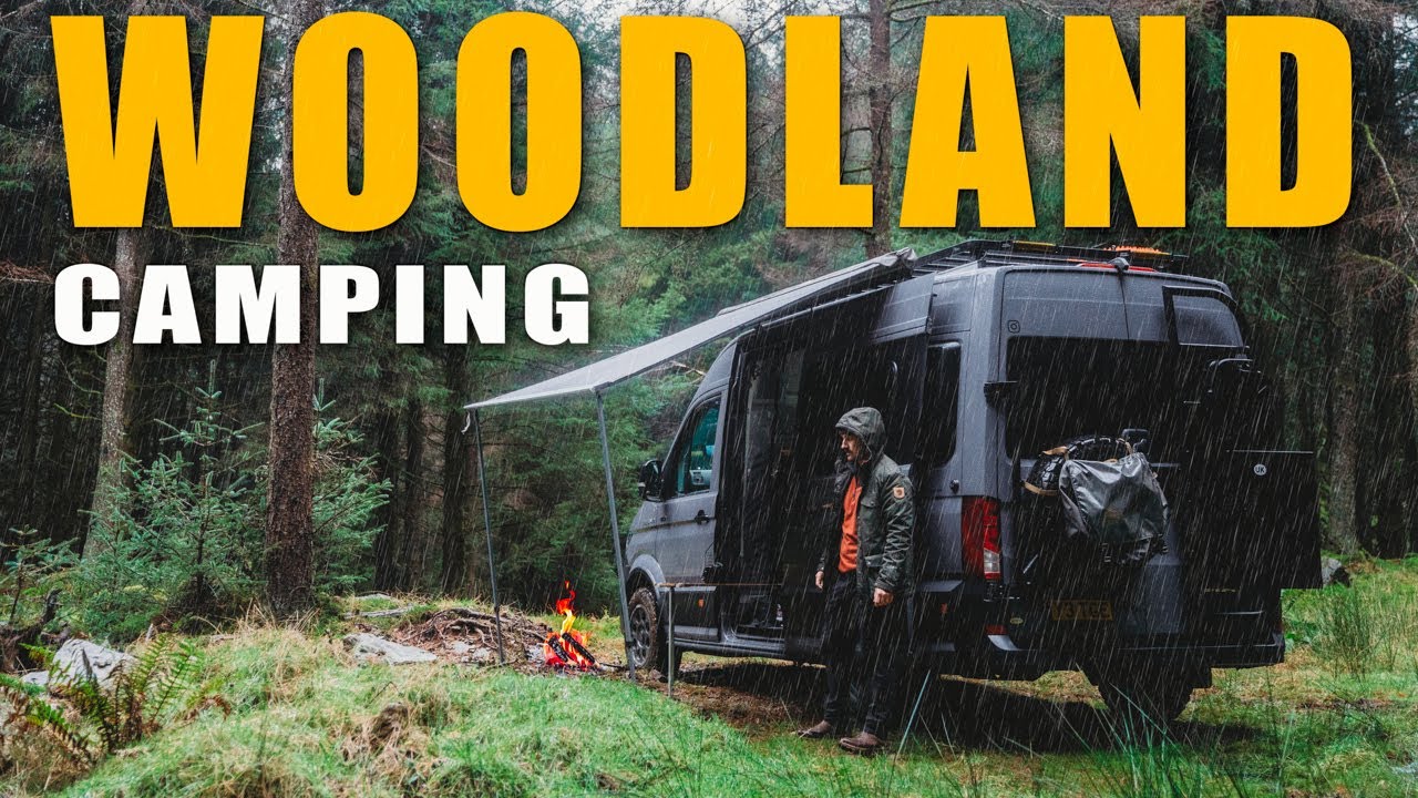 Camping In The Woods | Surviving The Floods | Then This Happened