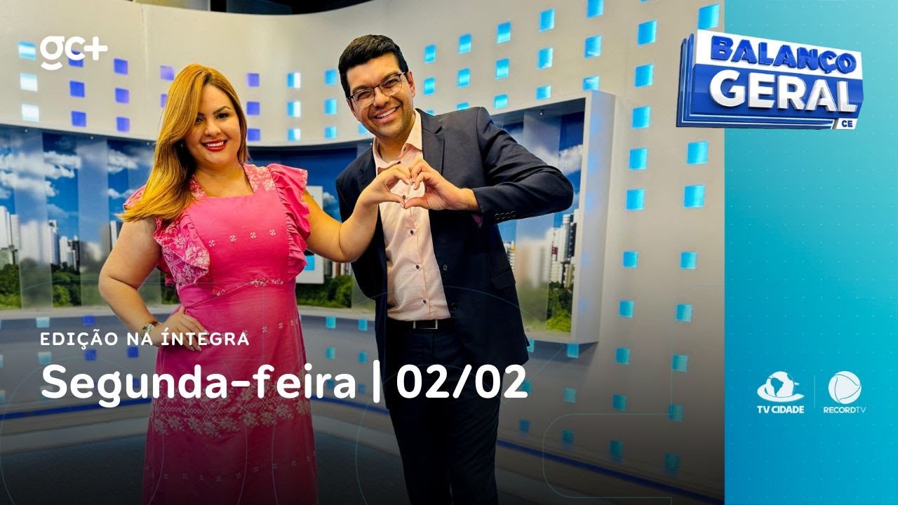 Balanço Geral CE | 02/02/26 | Acompanhe as principais notícias do dia!