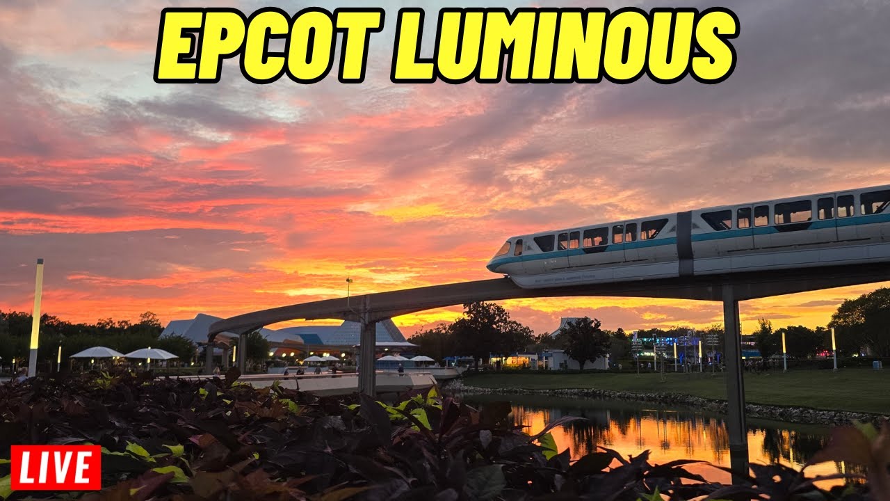 🔴 Live: Epcot Wednesday for rides and Luminous story time at Walt Disney World 1/14/2026