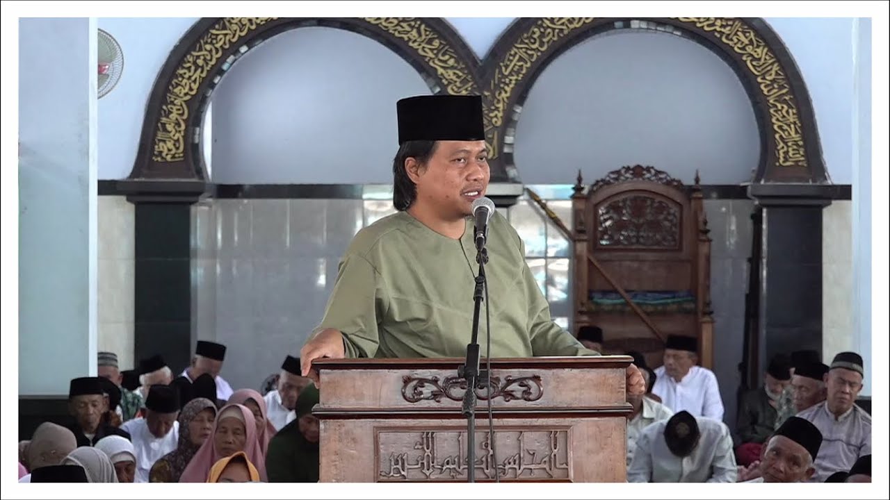 Pengajian Seninan masyarakat Tegalrejo dan sekitarnya di Masjid Al mujahidin Tegalrejo Magelang