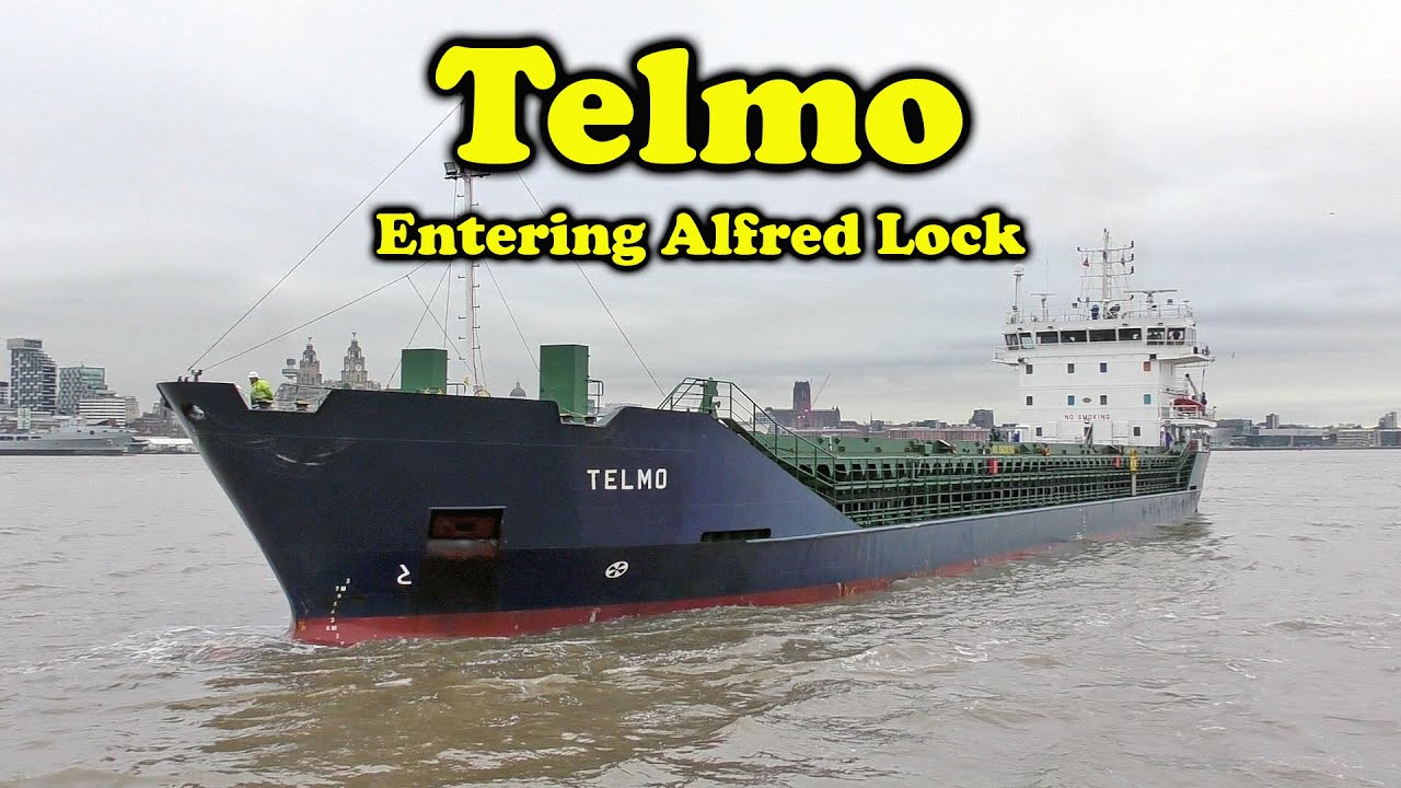 Cargo Ship Telmo Making Her Approach To Alfred Lock