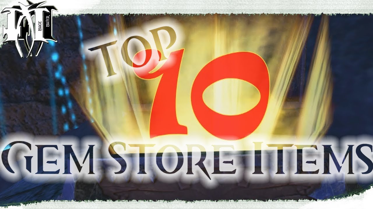 Top 10 Items to buy on the Gem Store & how to live without them
